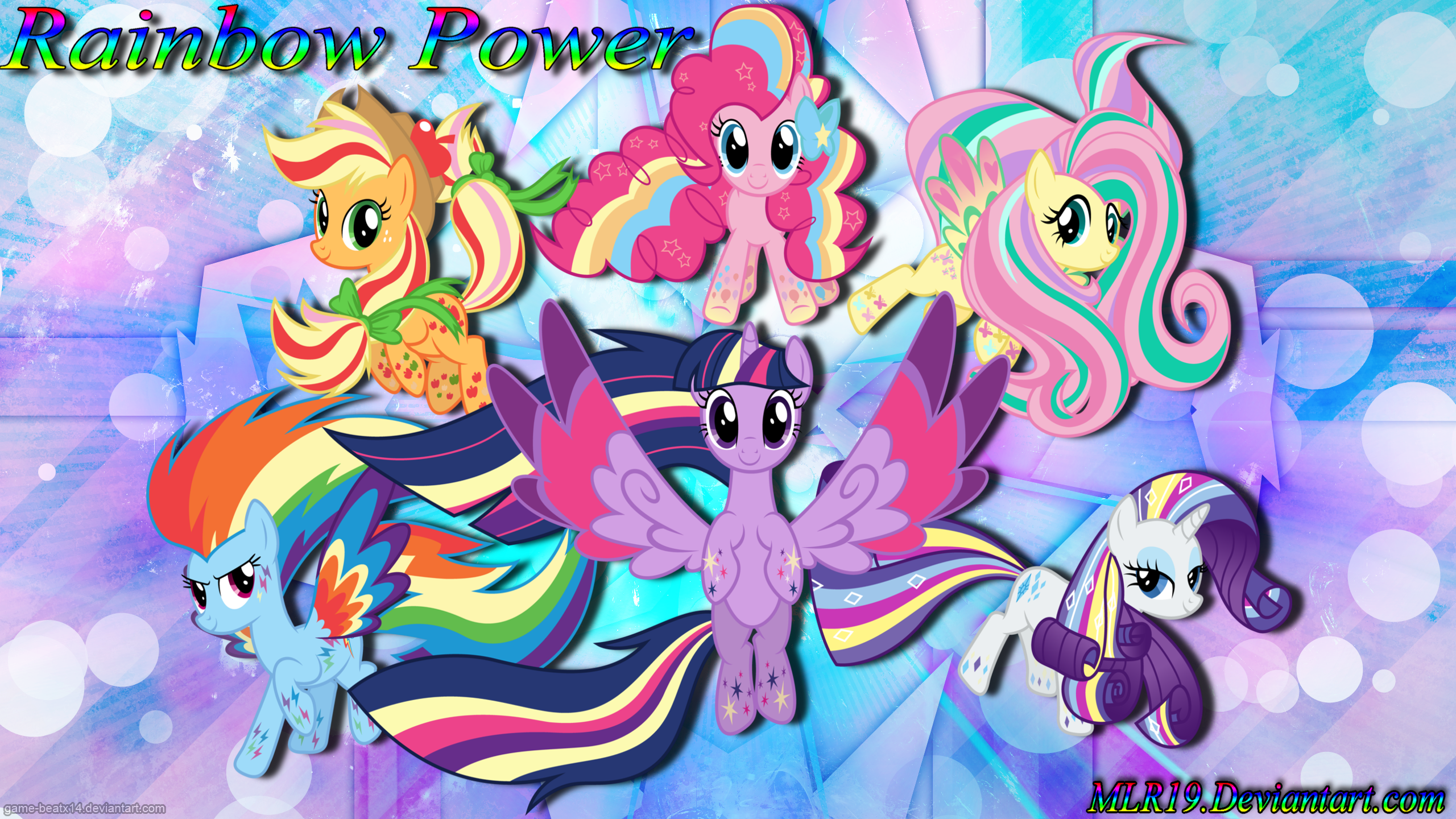 Rainbow Power Ponys