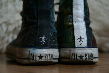 Hobbit custom converse sneakers 05