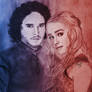 Daenerys Targaryen and  Jon Snow