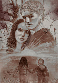 Katniss and Peeta