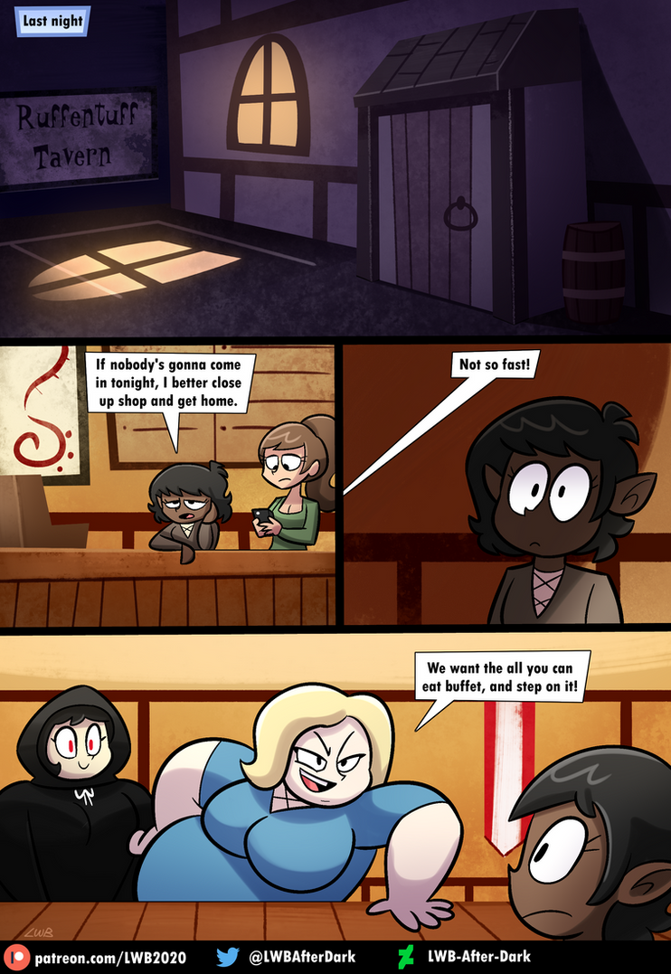 The Guild Girls and the Late Night Buffet (part 1) by LWB-After-Dark on ...