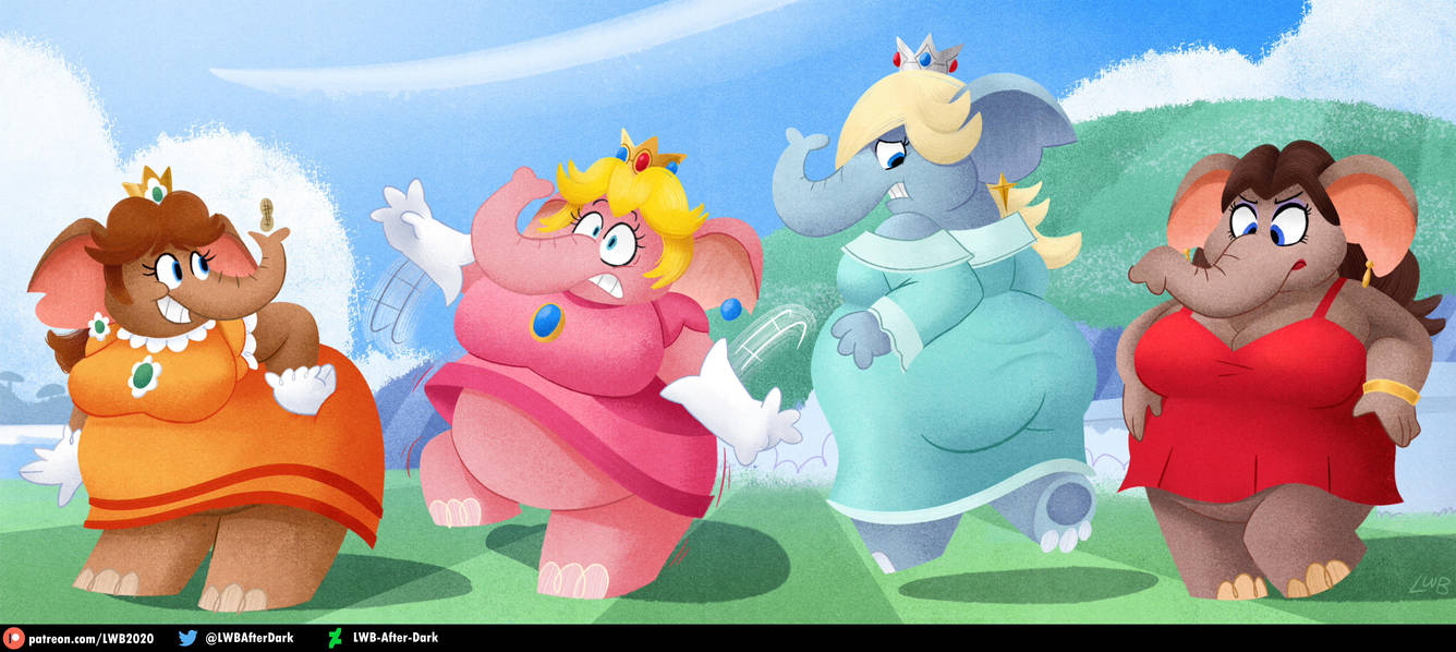 Elephants Everywhere by LWB-After-Dark on DeviantArt