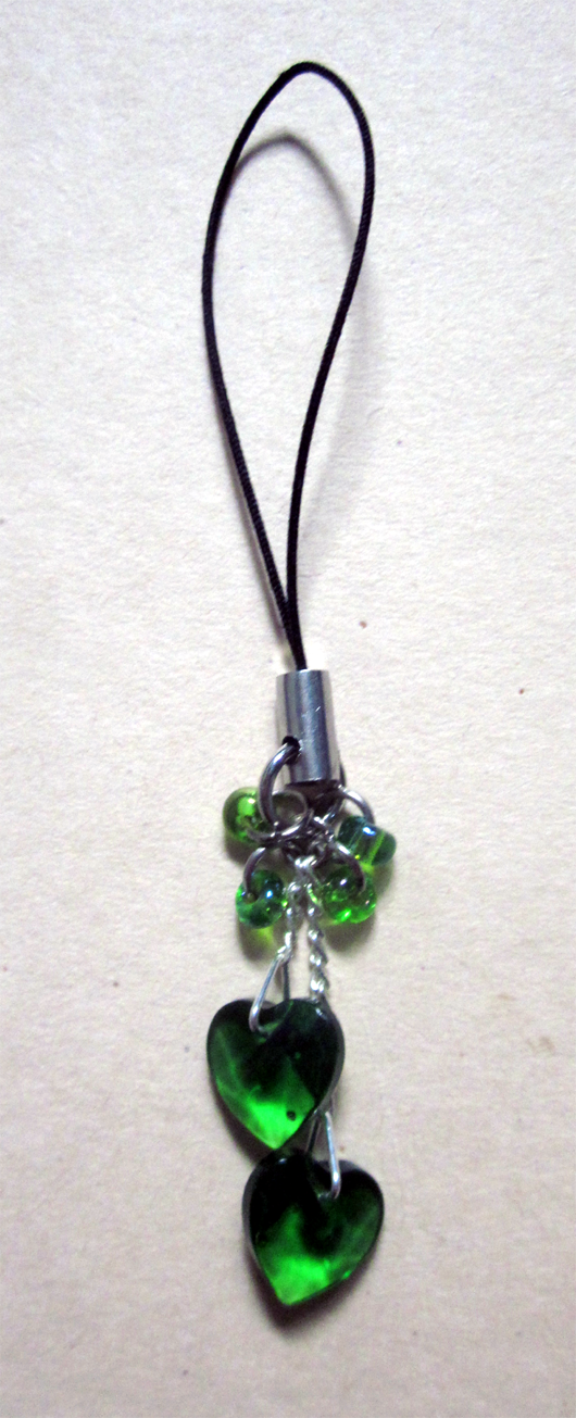 Green Heart Charm