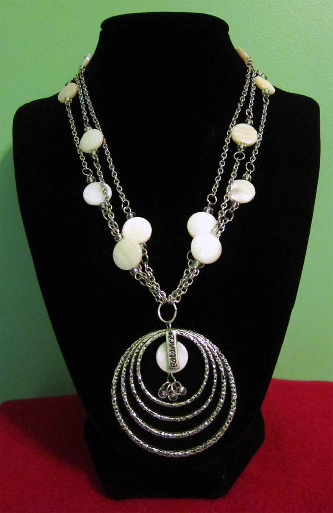 White Shell - Chain Necklace