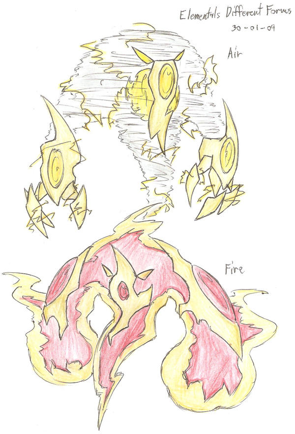 Elemental Form Example Elemental Forms Part 3 by haimerejloh on DeviantArt
