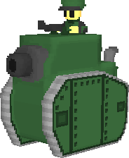 Green Earth Medium Tank