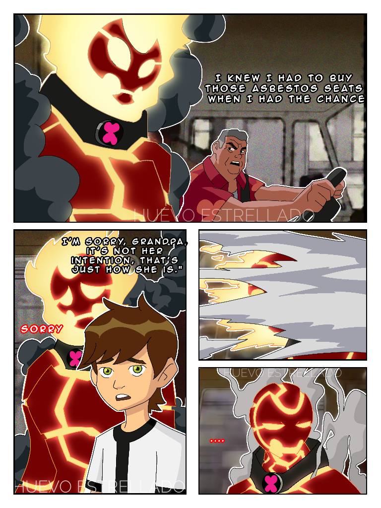 Comic part one ben10 chaquetrix by huevosetrellado on DeviantArt