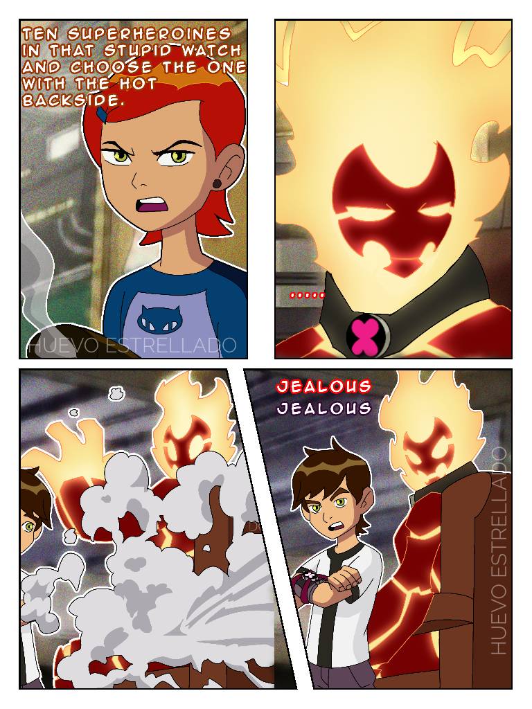 Comic part two Ben 10 Chaquetrix by huevosetrellado on DeviantArt