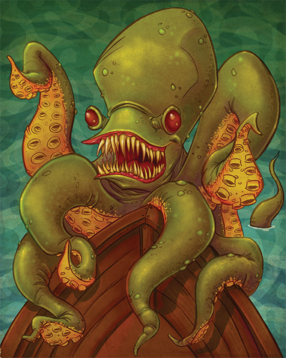 Maritime Monsters: Krakken