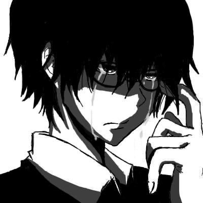 Anime guy crying by KurunomiBreaK on DeviantArt