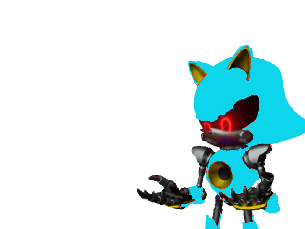 Teal metal sonic by coltonjamesbaca on DeviantArt