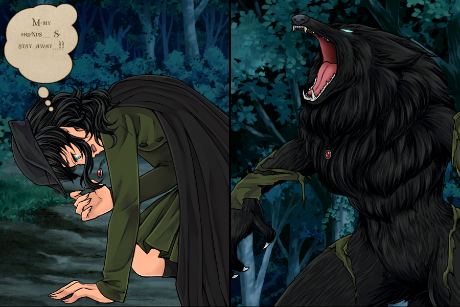 Nando's Werewolf Transformation By Mytotalbeymon On Devianta