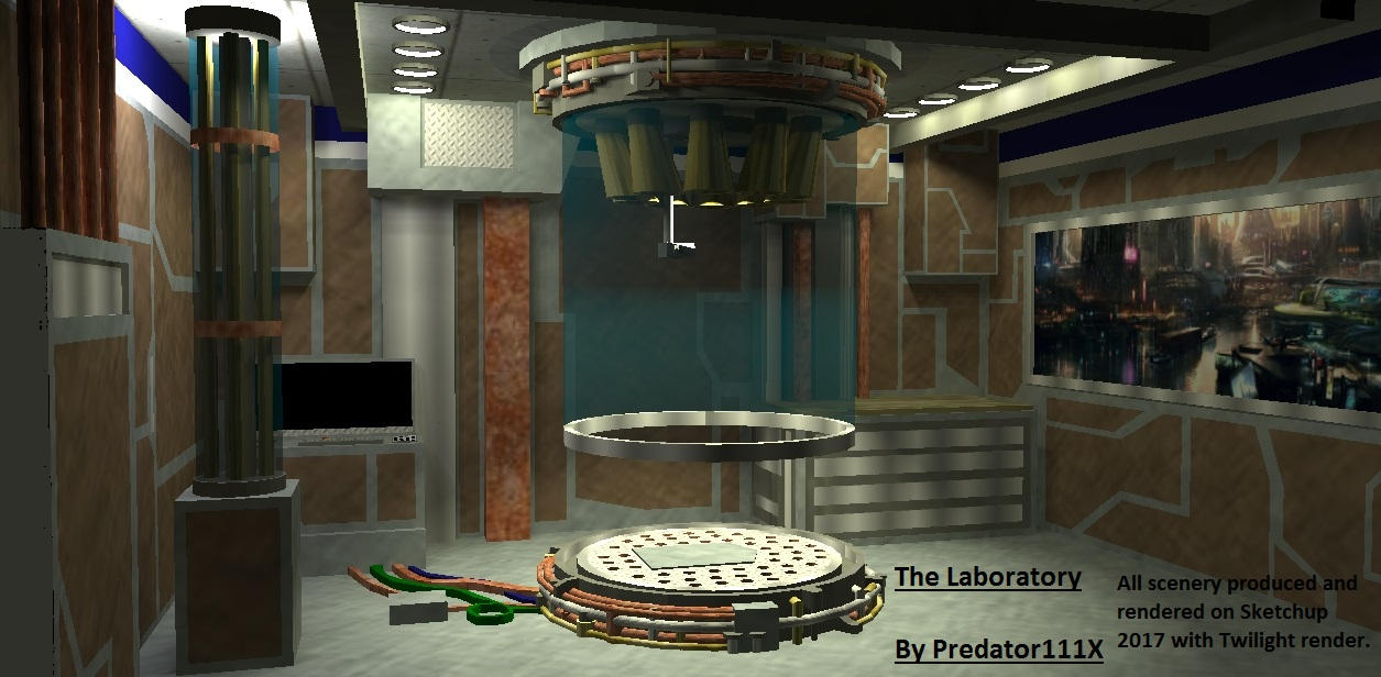 Laboratory Scene by PredatorX111 on DeviantArt