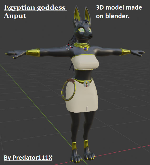Anput 3d by PredatorX111 on DeviantArt