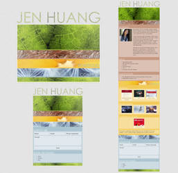 jenhuang.net Portfolio Design