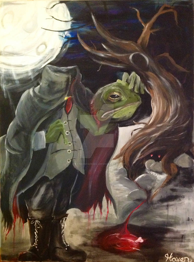 Commission: The Headless Toadsman by AntimonyAngel