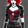 Black Widow / Harley Quinn mashup 