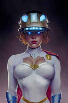 Mind Control Helmet- Power Girl
