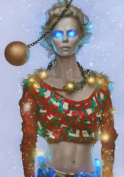 The 12 Babes of Christmas- Day 1- Charlize Theron