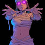 Mummy Costume Girl Hypnotized