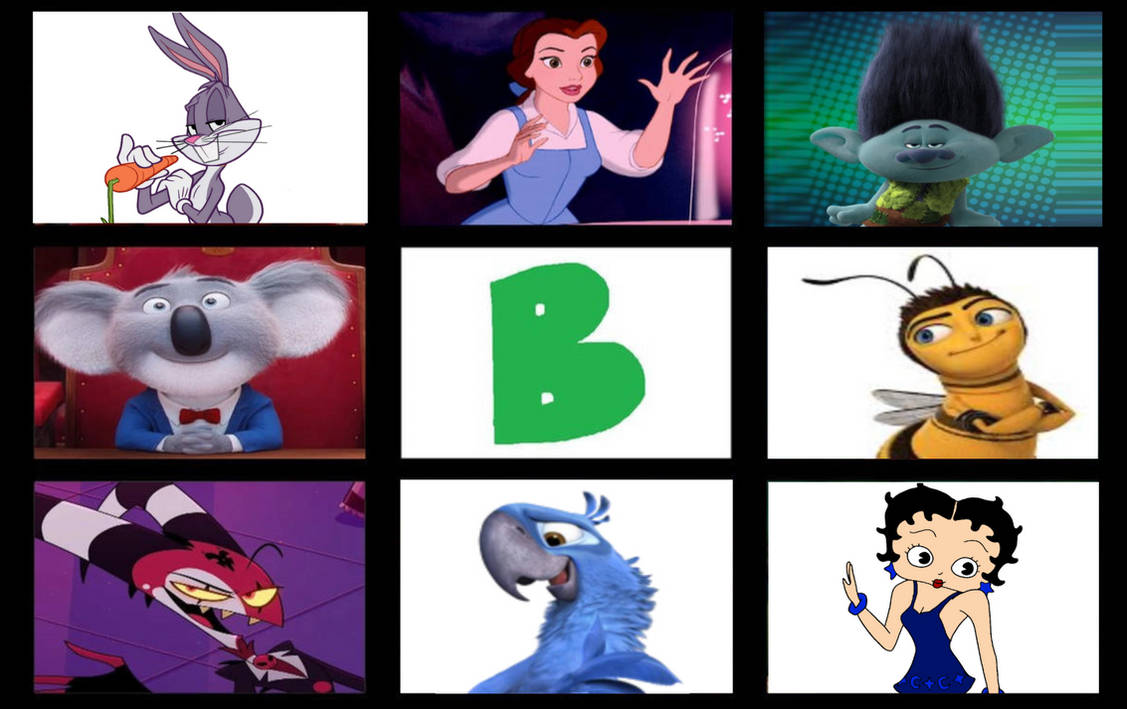 B Deviantart My Favorite Letter B Characters (Replaced By Me) by nataliemuto3025 on ...