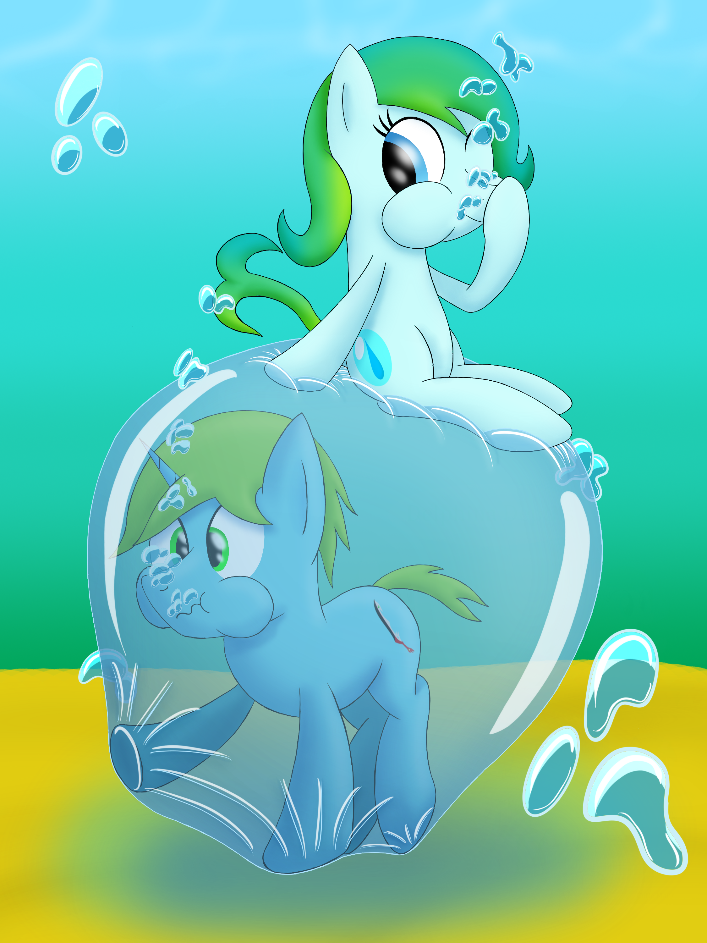 Speedpaint Drawing: glistening through the water by spectrum205 on  DeviantArt