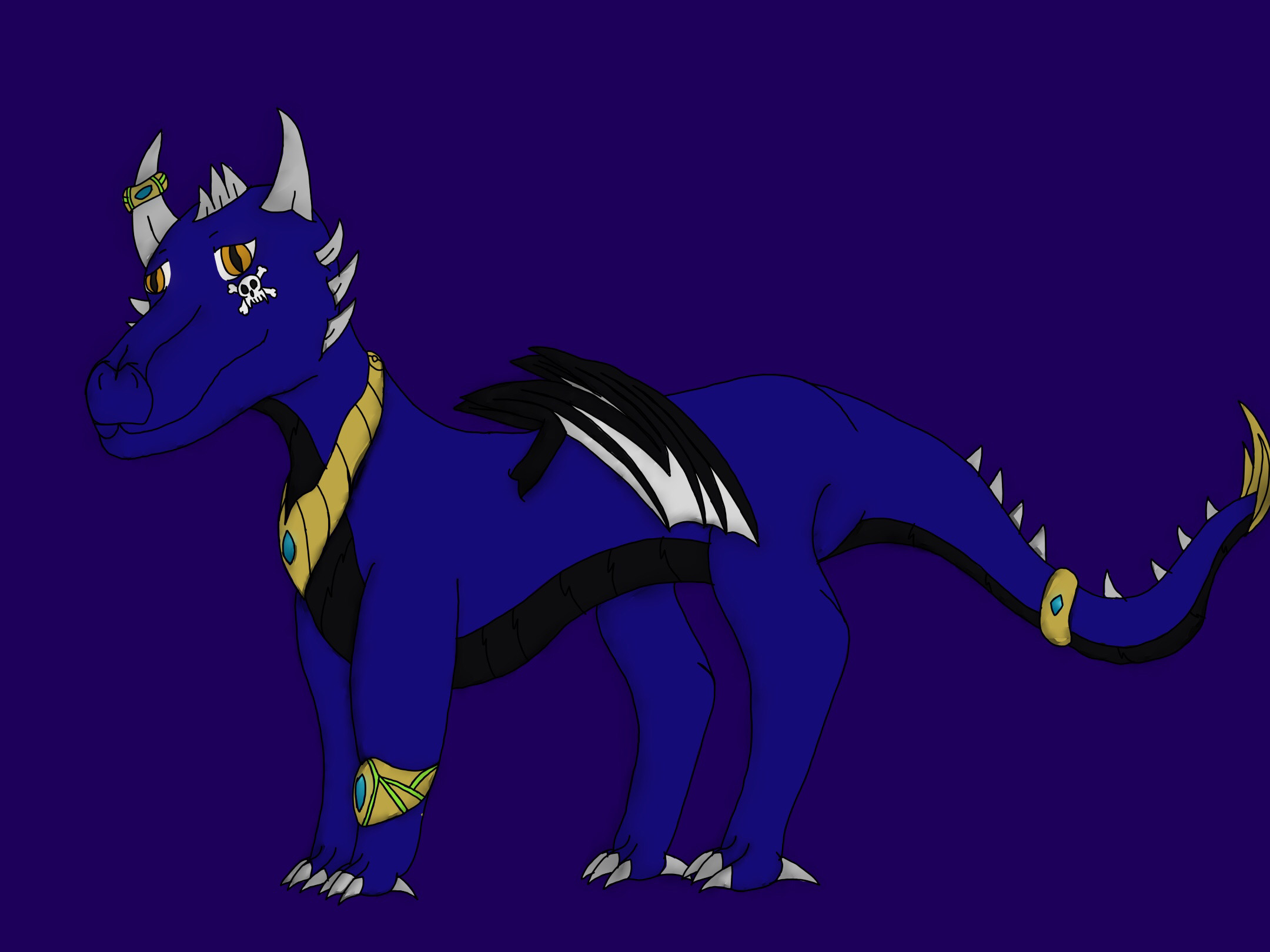 Pirate Dragon by theDarkoc on DeviantArt