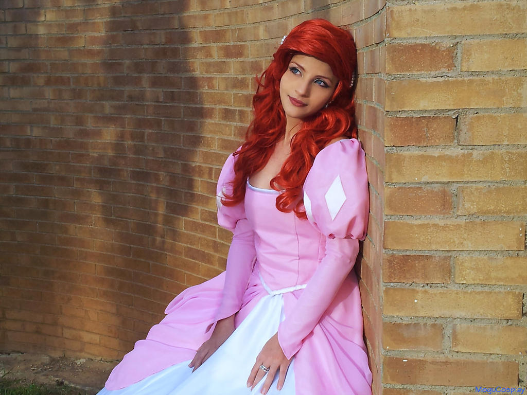 Ariel - Pink dress by MoguCosplay on DeviantArt Ariel - Pink dress by MoguCosplay on DeviantArt