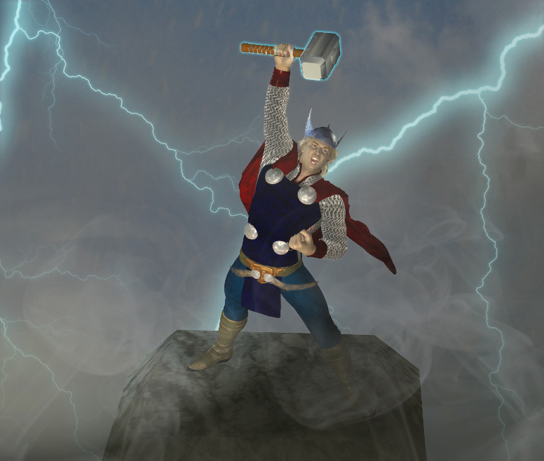 The God of Thunder!