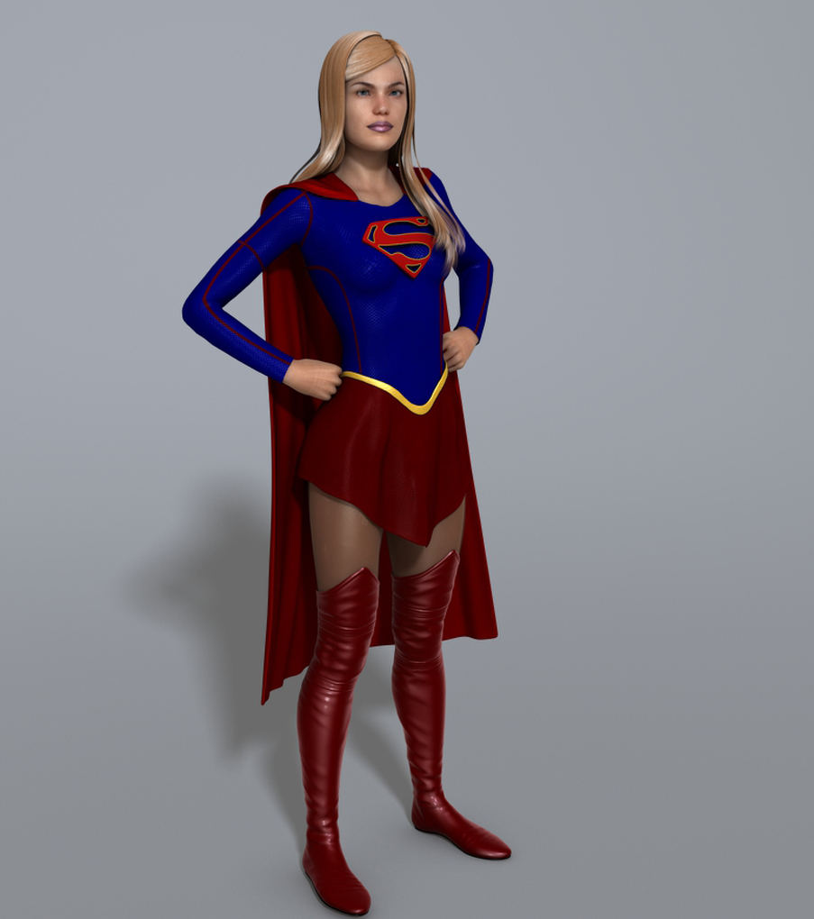 Supergirl, the Girl of Steel