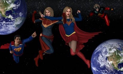 Supergirl vs Captain Marvel