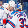 Rick Nash and Henrik Lundqvist