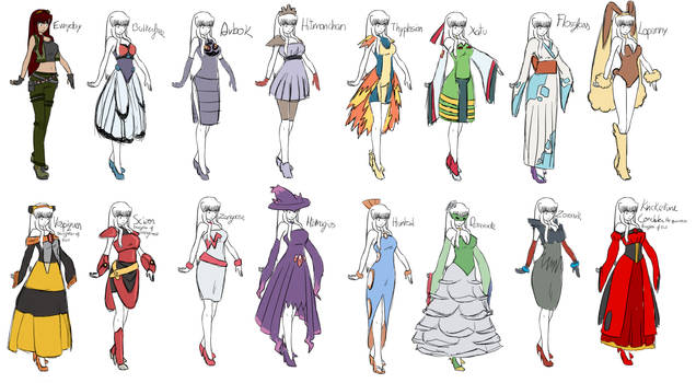 OAO Lots of Dresses for Zayra