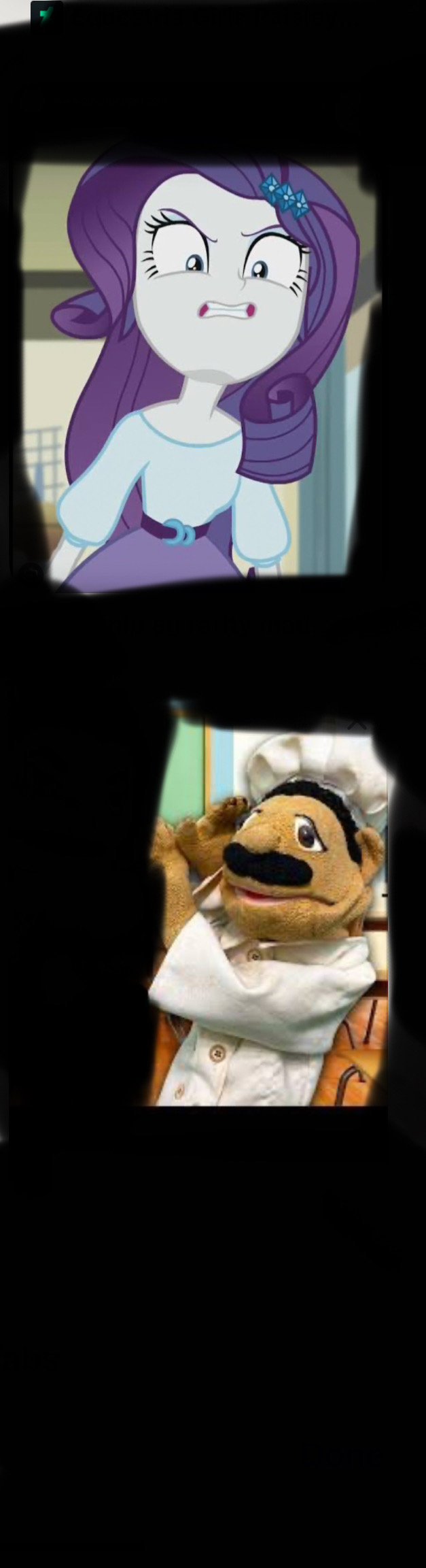 Rarity yells at Chef Pp by Carsracer95 on DeviantArt