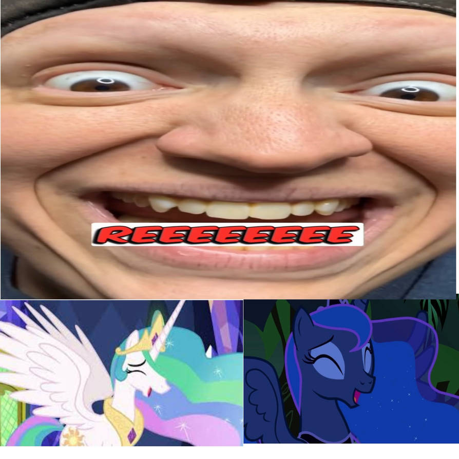 Mcsquared90 Reeeeeeeeeee Celestia and Luna laughs at Mcsquared90 by Carsracer95 on DeviantArt