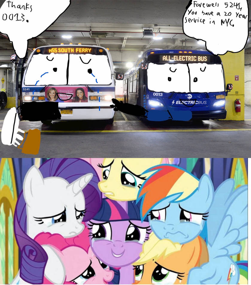 The main 6 are crying over the RTS ceremony by Carsracer95 on DeviantArt