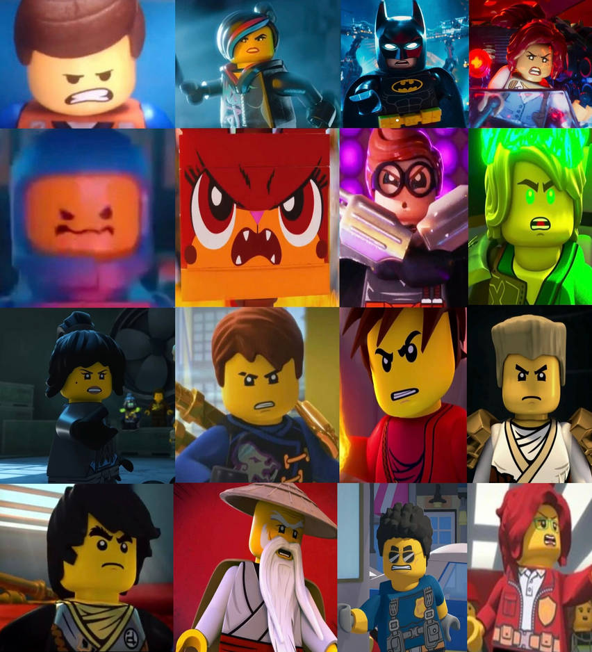 Angry Lego Characters by Carsracer95 on DeviantArt