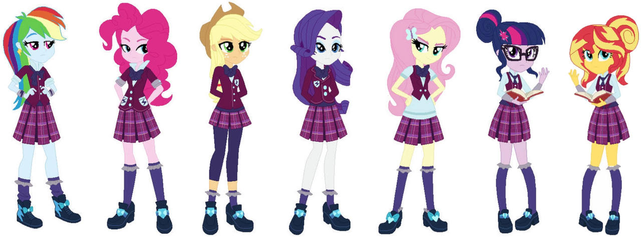 Humane 7 Deviantart The Humane 7 as Crystal Prep Students by Carsracer95 on DeviantArt