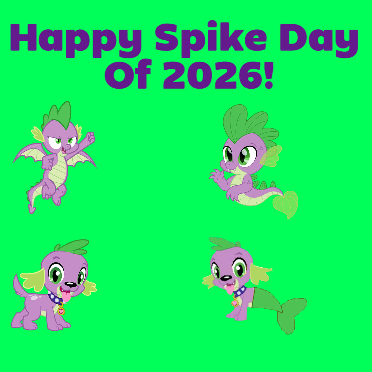 Spuke Day Happy Spike Day of 2025 by Carsracer95 on DeviantArt