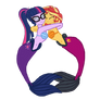 Mermaid Sci-Twi and Sunset Shimmer Hug Each Other