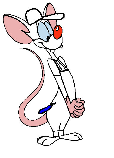 Pinky The Mouse as a Painter by RGFanFics on DeviantArt