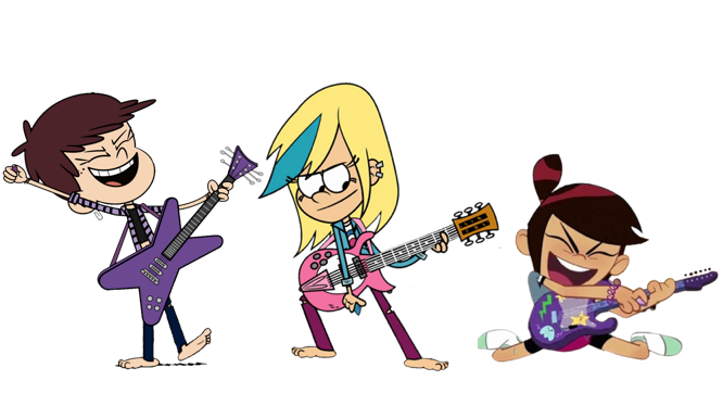 A trio of rockers by RGFanFics on DeviantArt