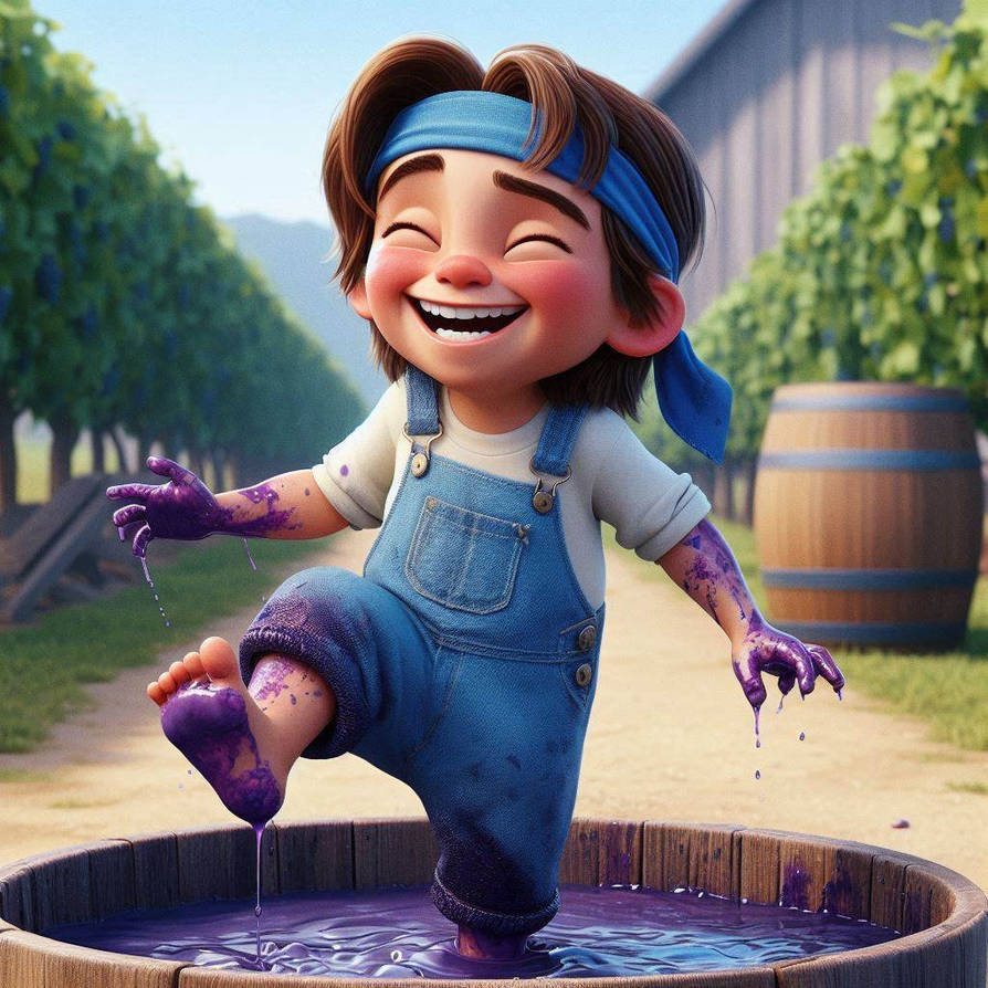 More grape stomping by RGFanFics on DeviantArt