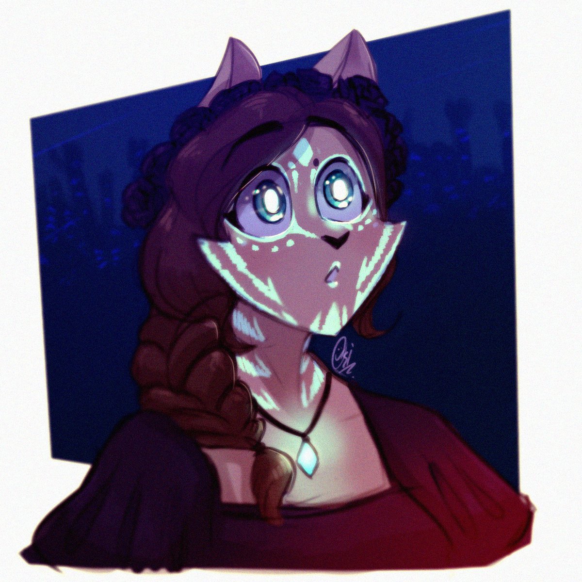 Concept Art - Netty at the Festival by ScribbleNetty on DeviantArt