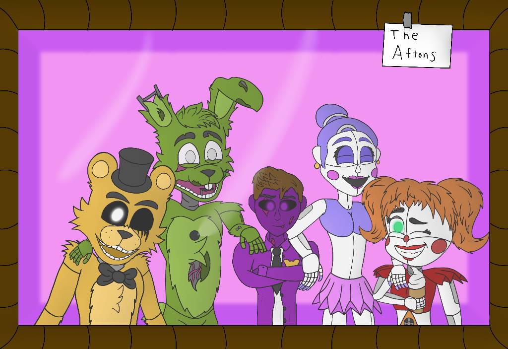 The Afton Family by PrincessRi27 on DeviantArt