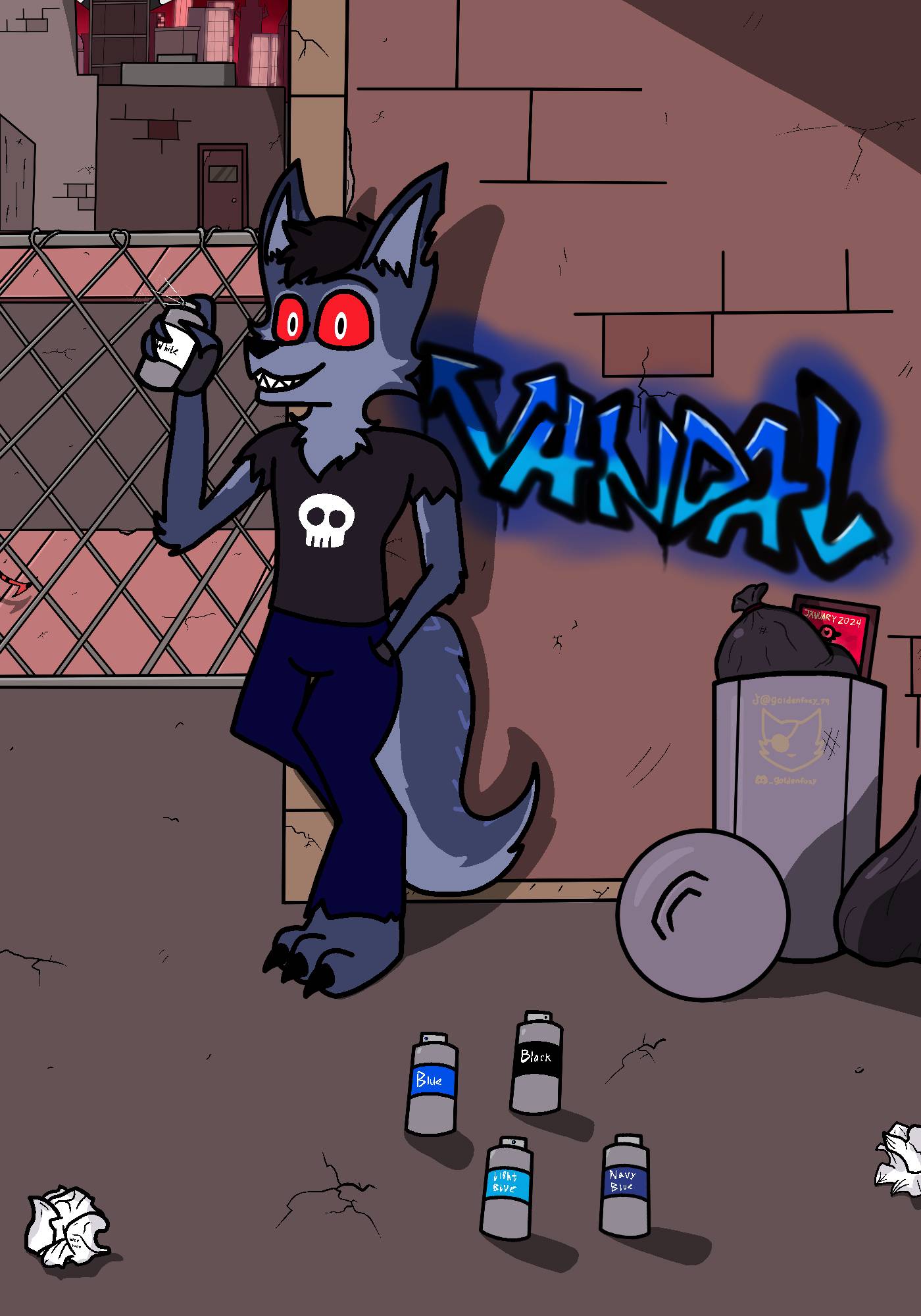 Vandal by XxG0ld3nF0xyxX on DeviantArt