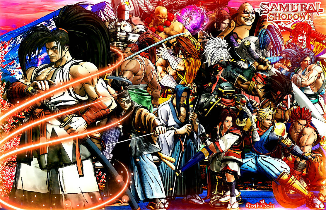 Samurai Showdown Characters Wallpaper male characters in Samurai Shodown 2019 by GothicYola on ...