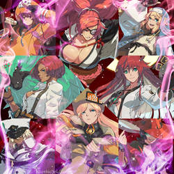 Collage 2023 Women's Day Guilty Gear Strive