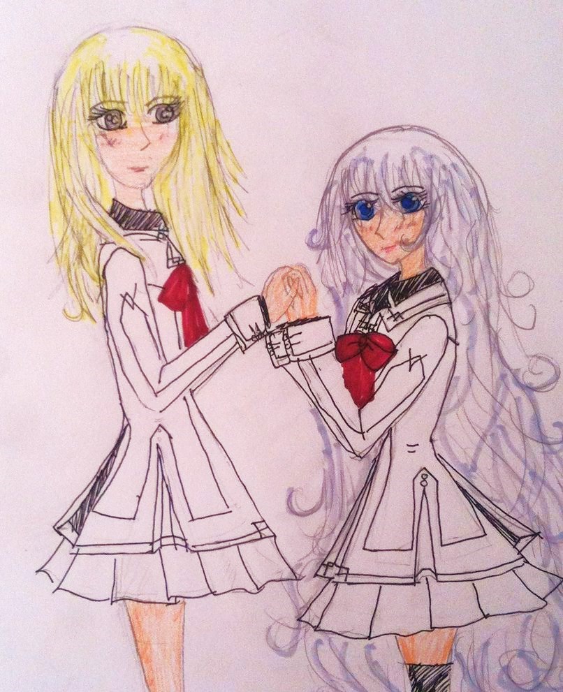 Art Trade: Beautiful Purebloods: Sara and Sada