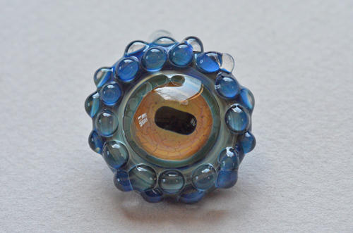 Octopus Eye Pendant, Glass